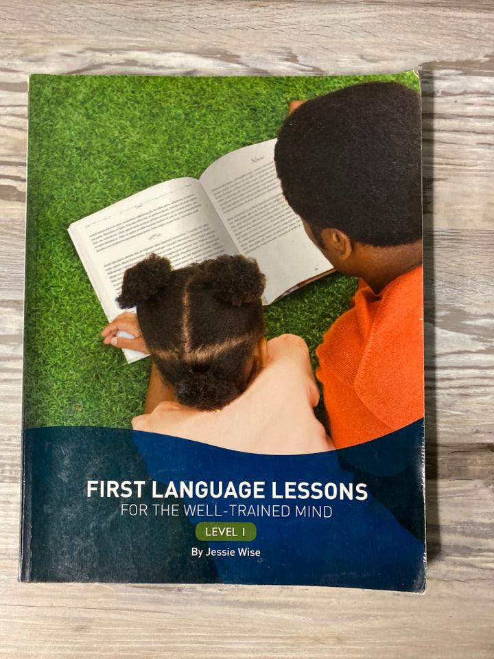 First Language Lessons Level 1