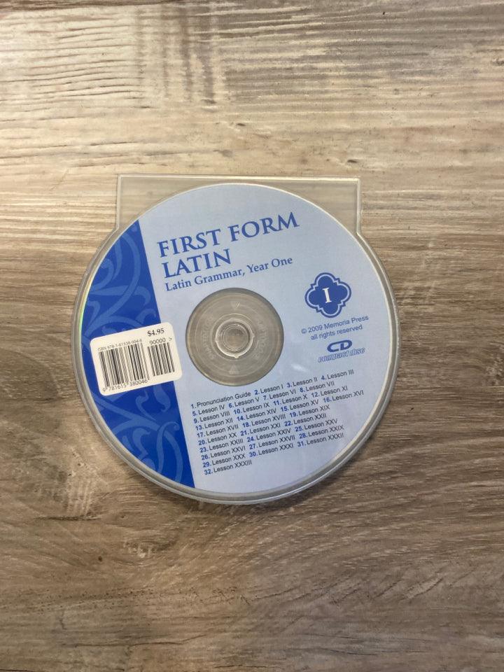 First Form Latin, Latin Grammar, Year One CD