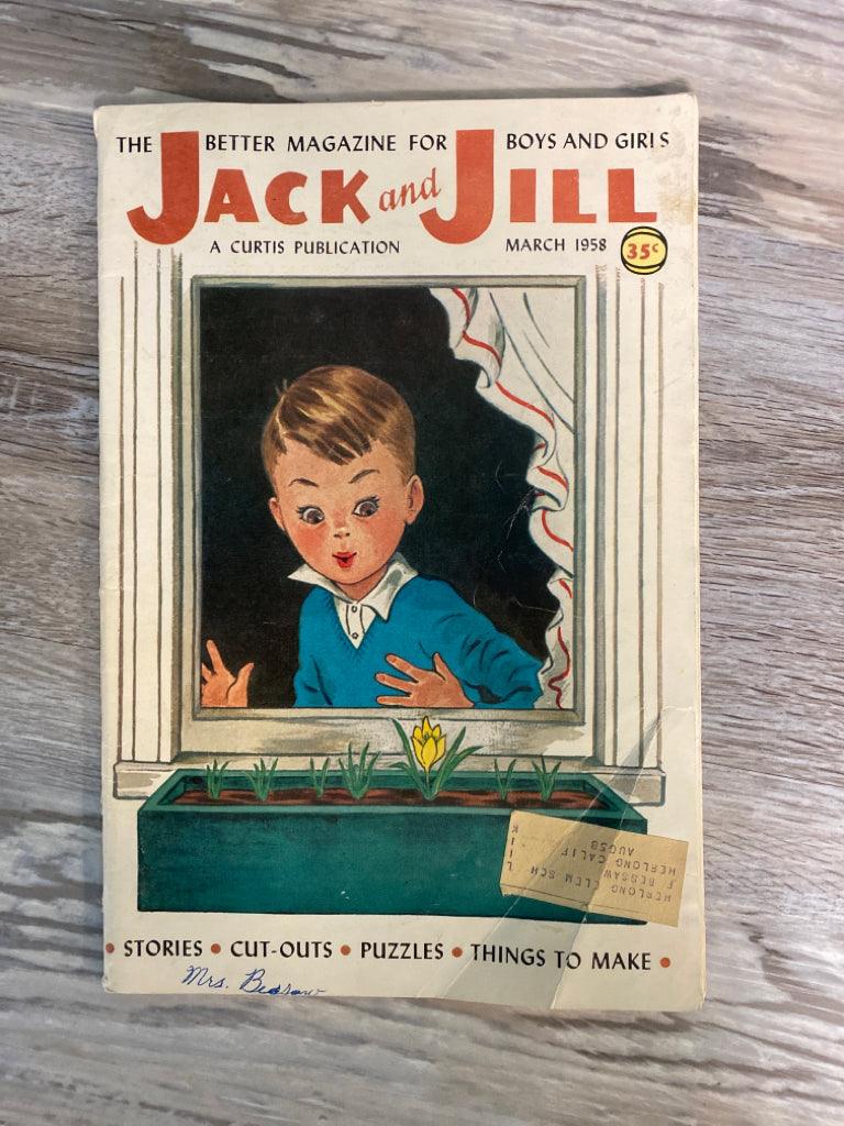 Jack and Jill Magazine March 1958