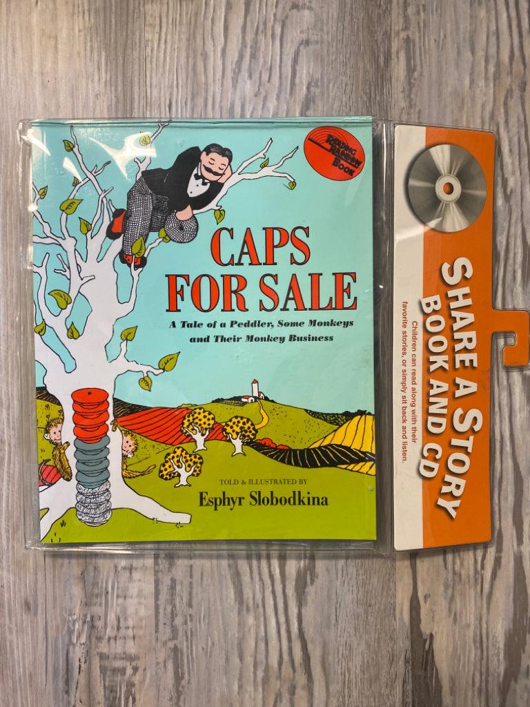 Caps For Sale Read Along Book and CD