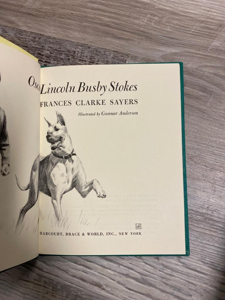 Oscar Lincoln Busby Stokes by Sayers