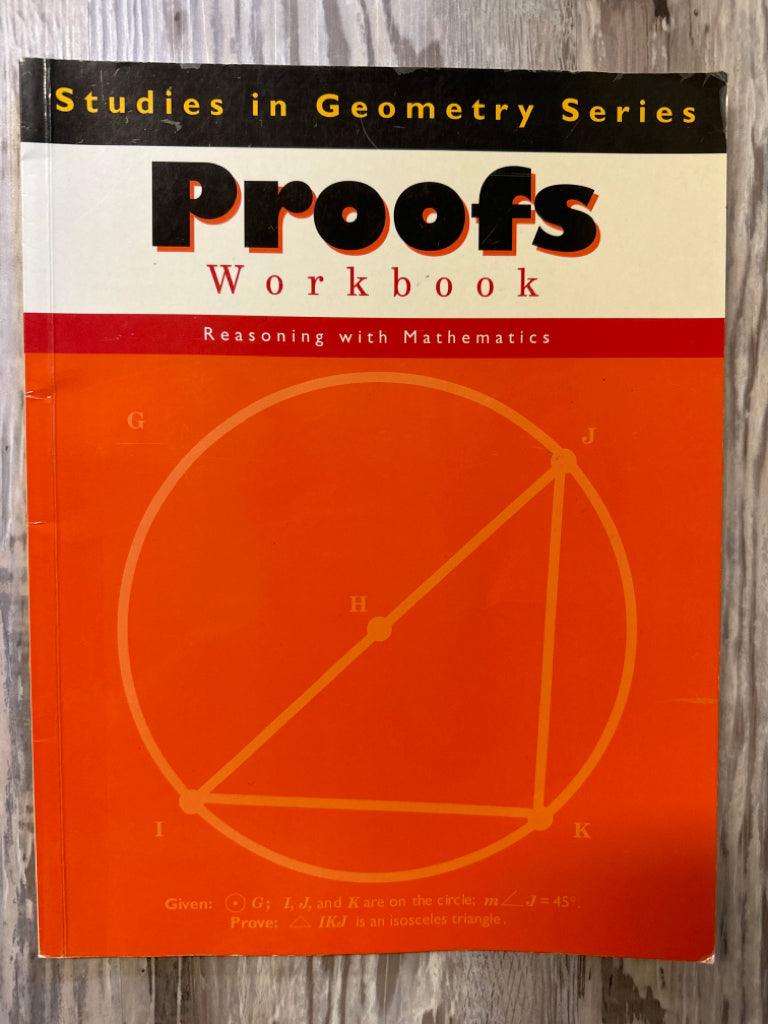 Geometry Proofs Workbook