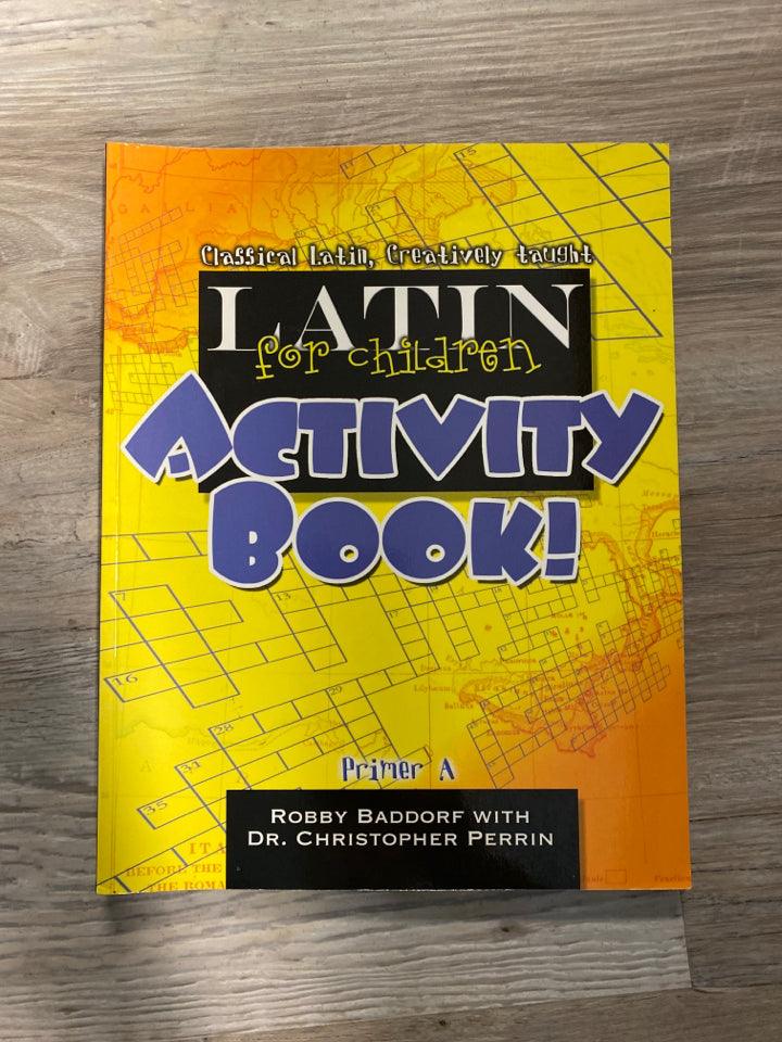 Latin for Children Primer A Activity Book!
