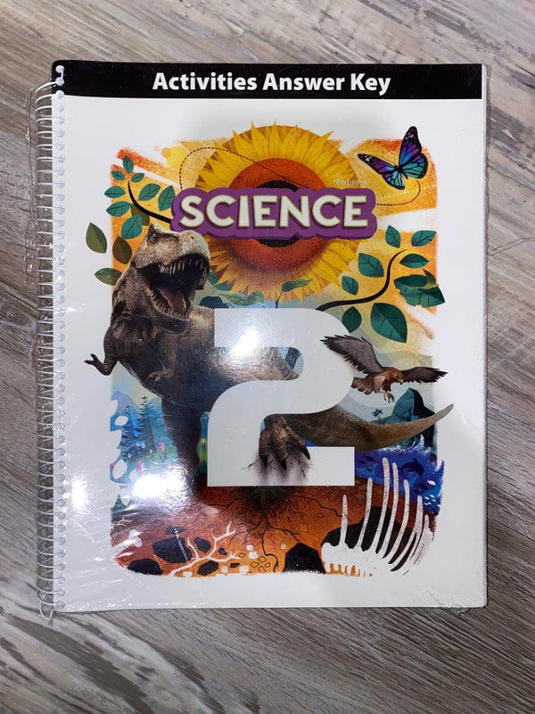 BJU Science 2 Activity Key 5th Ed. – First Homeschool