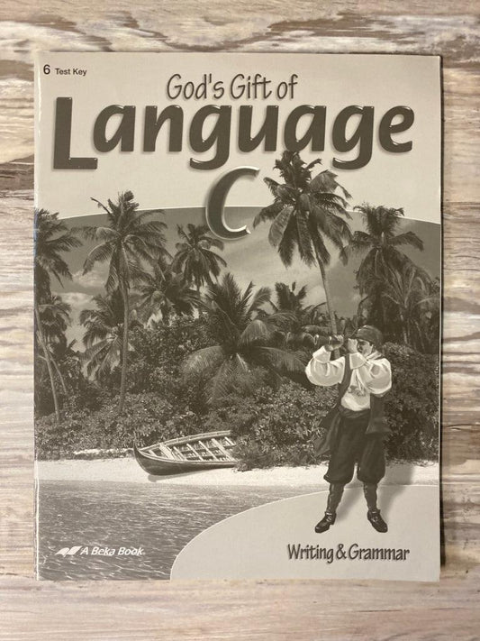 Abeka God's Gift of Language C Test Key
