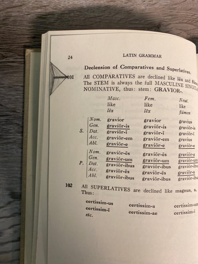 Henle Latin Grammar 1958, 1965 printing