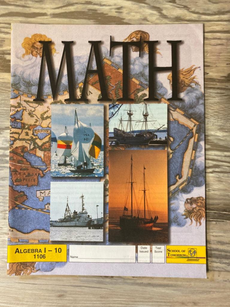 ACE Paces Math Algebra 1- 1106