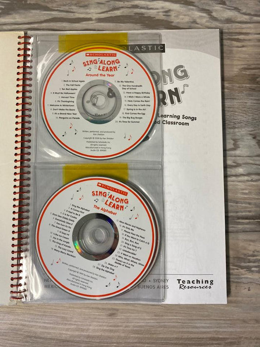 Sing Along & Learn Workbook and 5 CD's