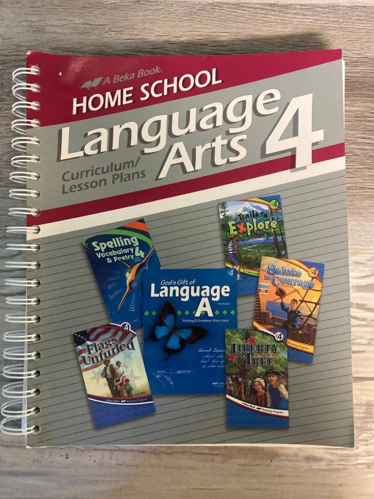 Abeka Language Arts 4 Lot