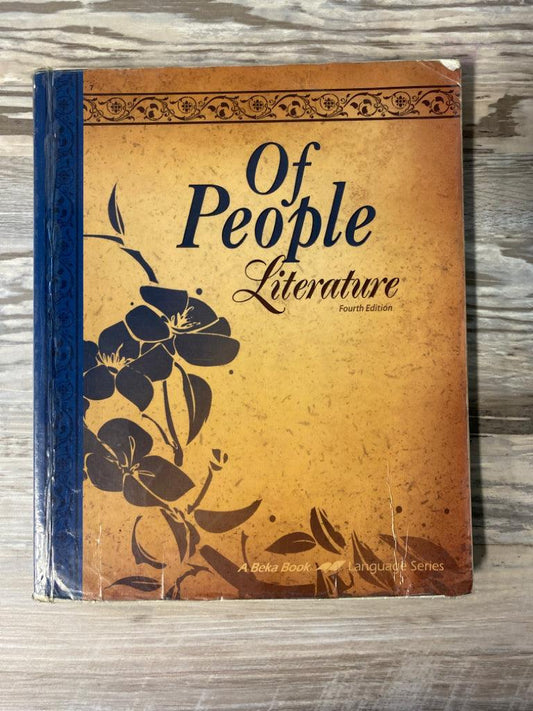 Abeka Of People Literature Student Text 4th Ed.