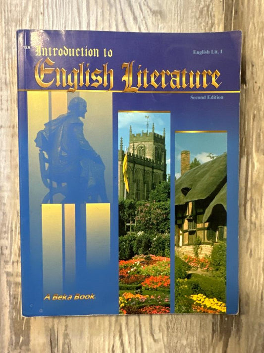 Abeka English Literature 12A and 12B Student Textbooks 2nd Ed.