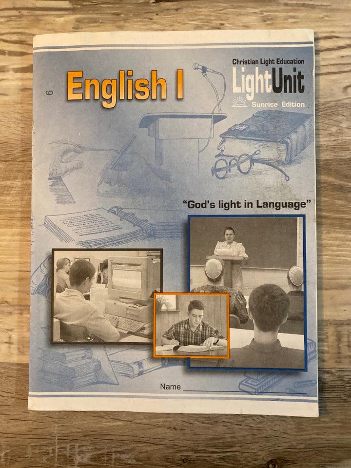 CLE English I Unit 6