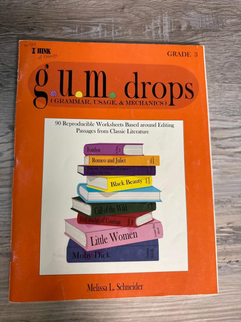 g.u.m. drops Grammr Grade 3