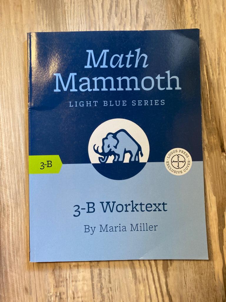 Math Mammoth 3B Worktext and Answer Key