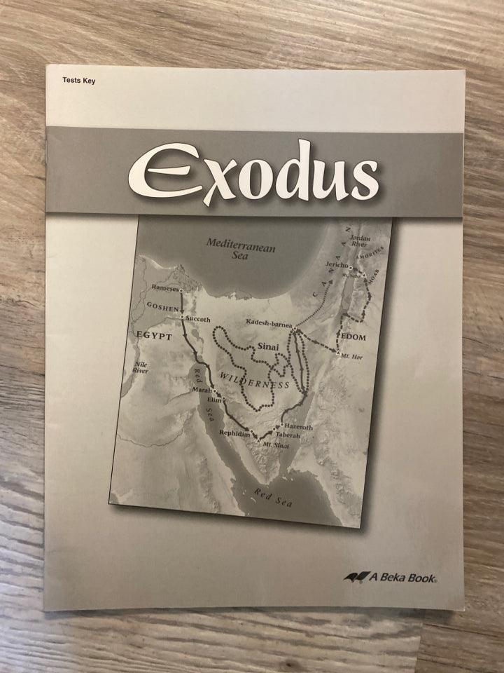 Abeka Exodus Test and Key