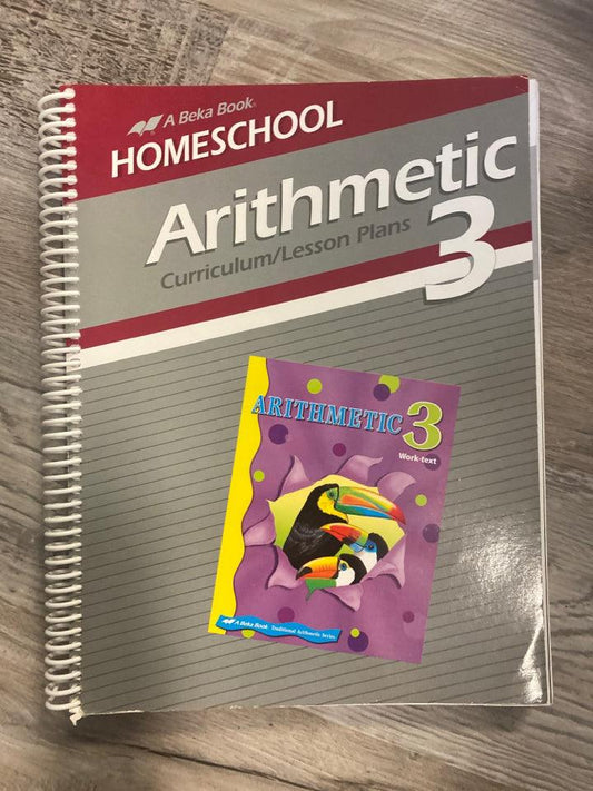 Abeka Arithmetic 3 Teacher Set 5th Ed.