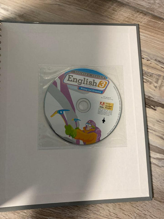 BJU English 3 Teacher's Edition with CD-ROM, Second Edition