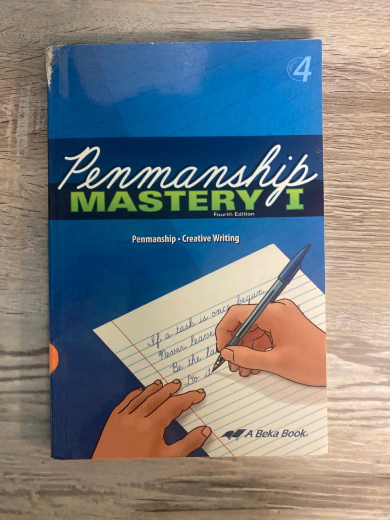 Abeka Penmanship Mastery I, 4th Ed. Grade 4