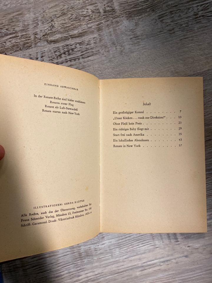 Renate Startet Nach New York by Elisabeth Streit - First Homeschool