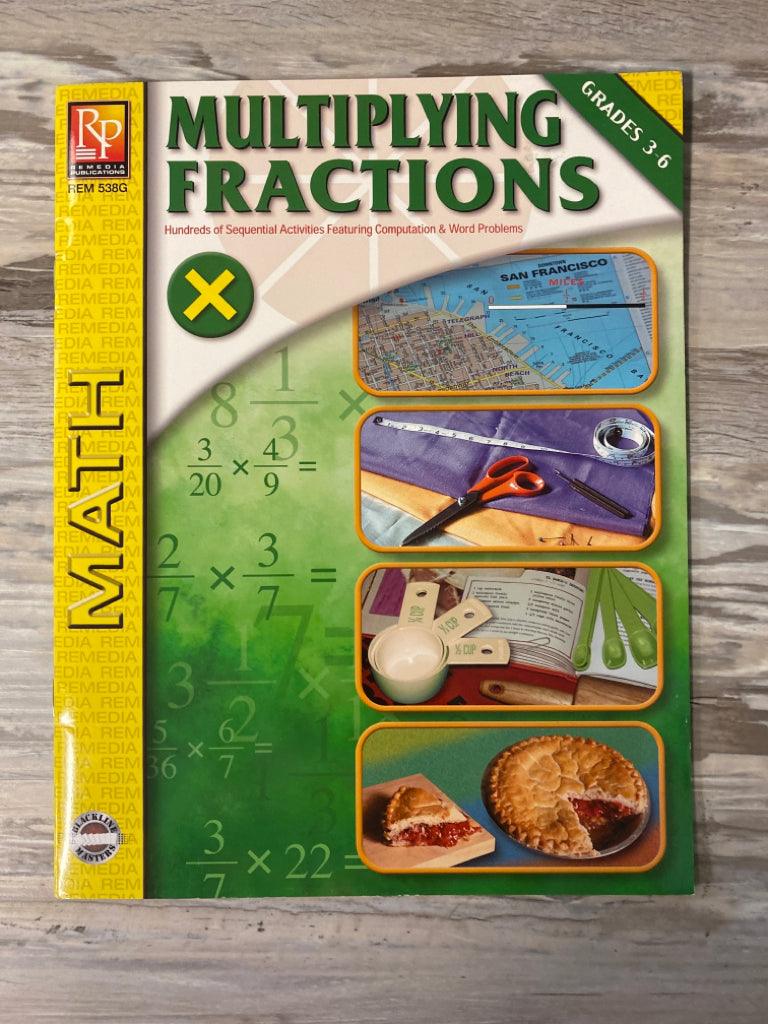 Blackline Masters Fractions Workbook Set