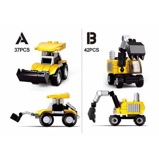 Sluban Construction Front Loader Builder Kit - First Homeschool