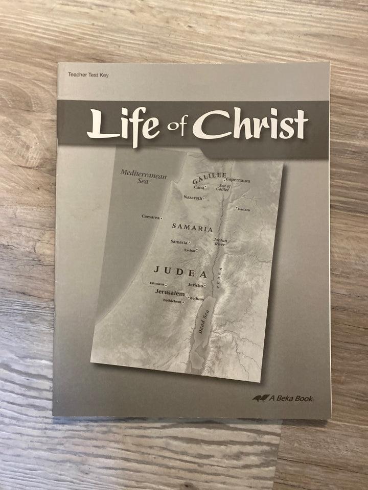 Abeka Life of Christ Test and Key