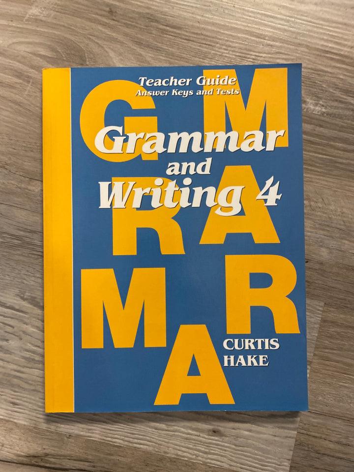 Grammar and Writing 4 Partial Set