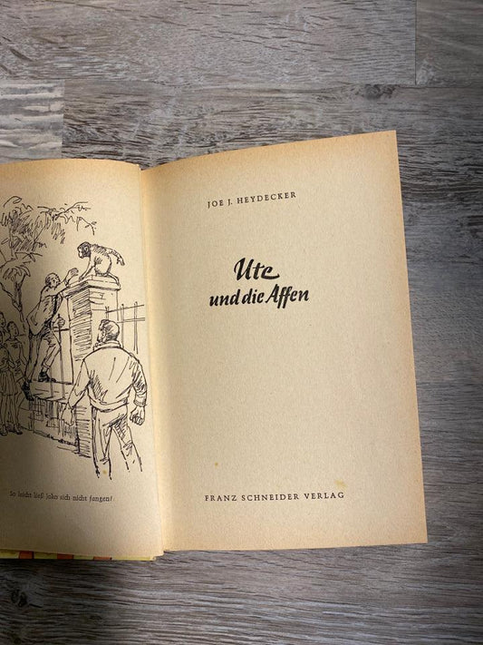 Ute Und Die Affen by Joe J. Heydecker - First Homeschool