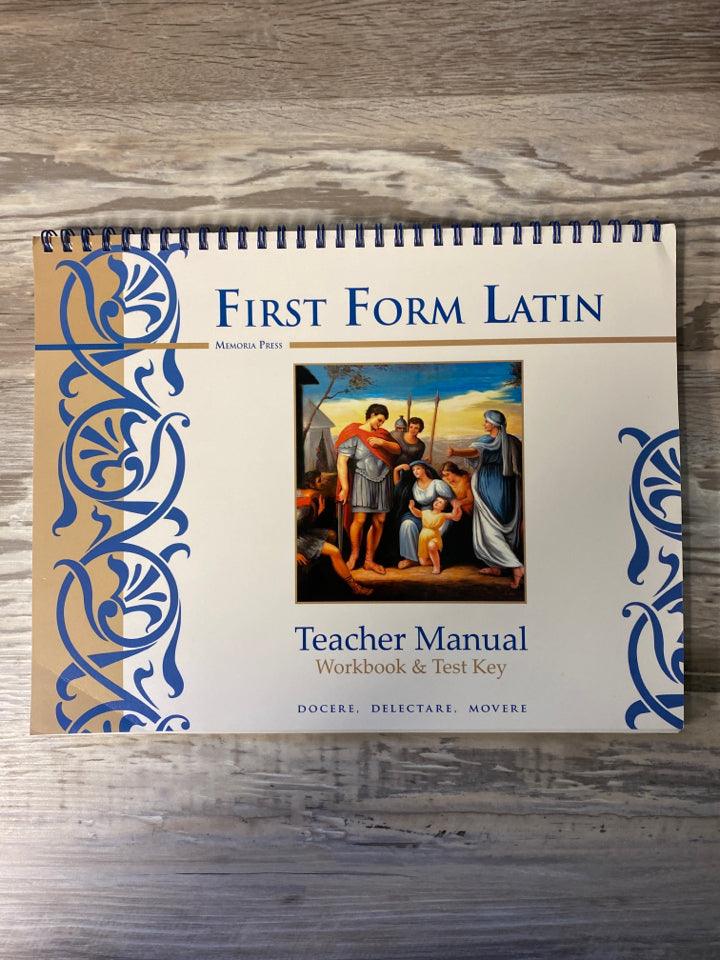 Memoria Press First Form Latin Year One Teacher Set