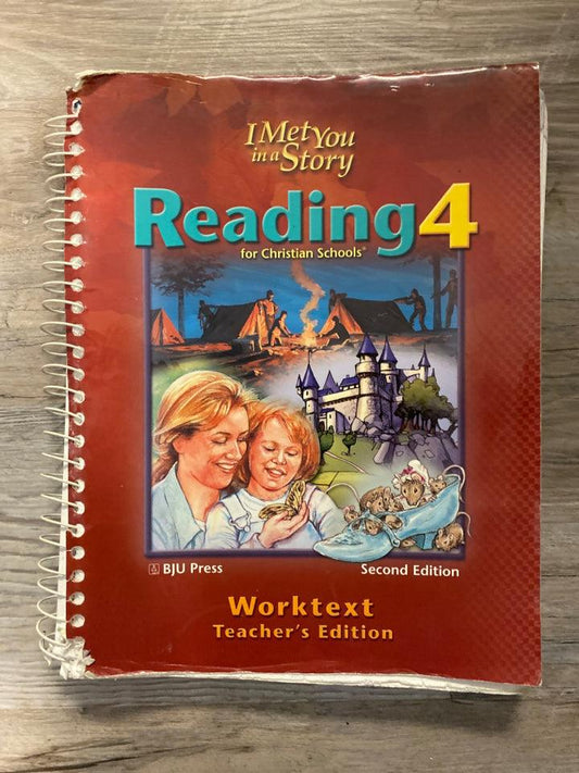 BJU Reading 4 2nd Ed. Teacher Set