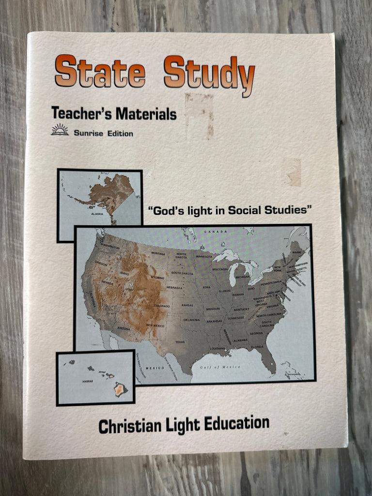 CLE State Study Teacher Materials