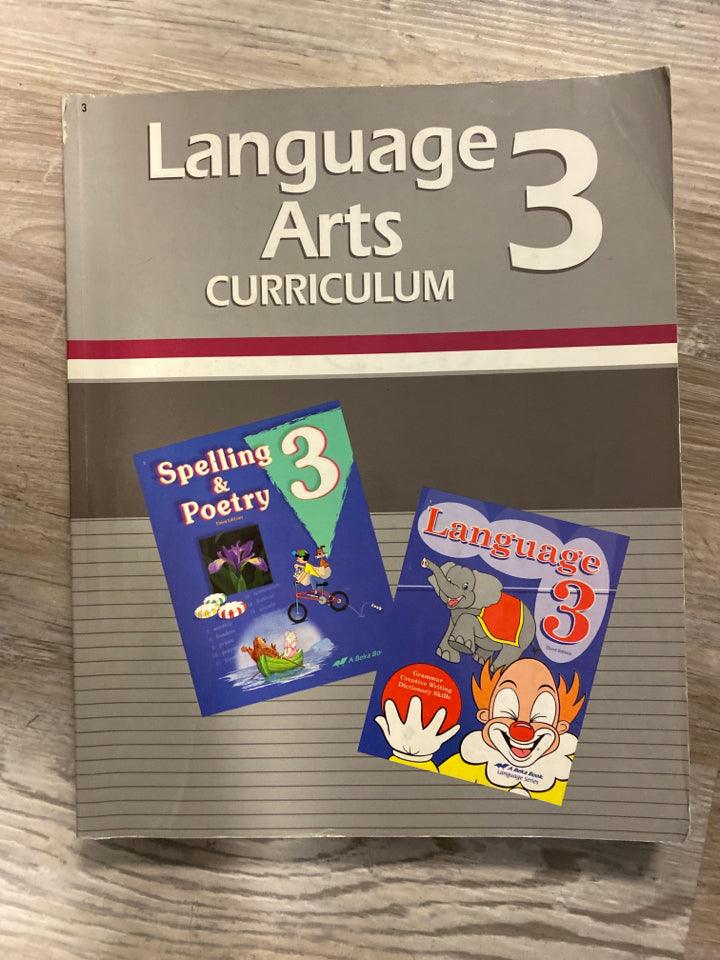 Abeka Language Arts 3- 3rd edition  lot