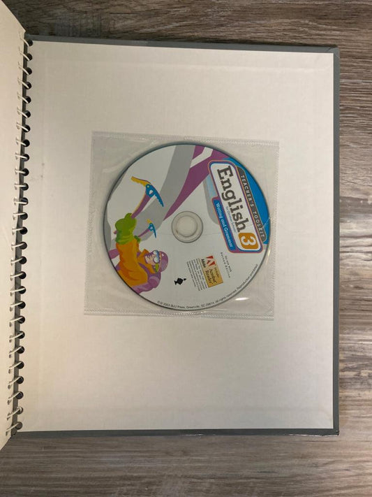 BJU English 3 Teacher's Edition with CD-ROM, Second Edition
