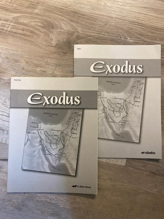 Abeka Exodus Test and Key