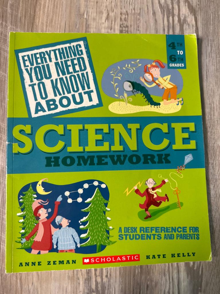 Scholastic Everything You Need to Know About Science Homework