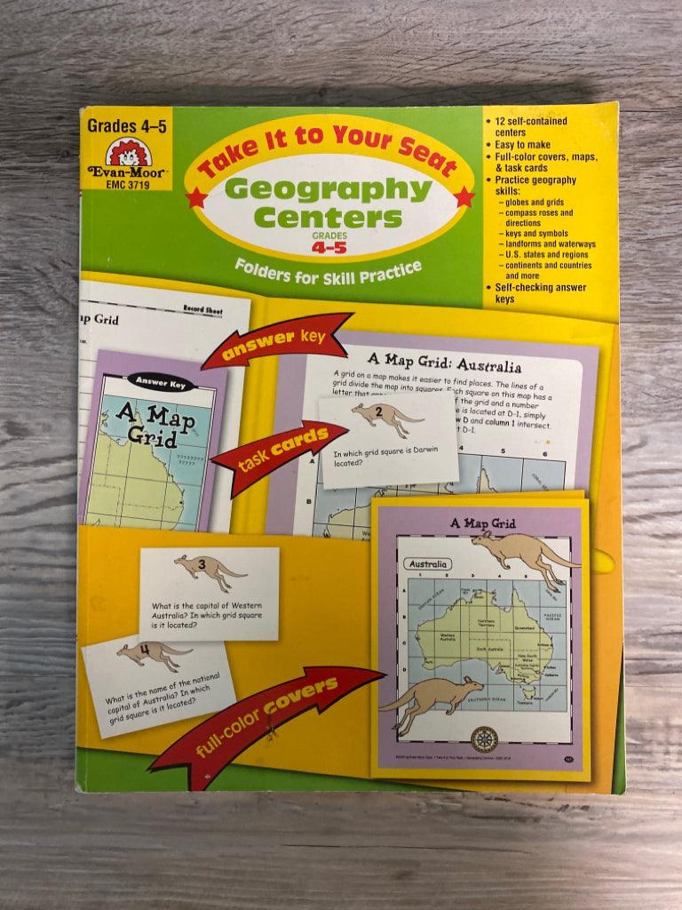 Evan-Moor Geography Centers Grades 4-5