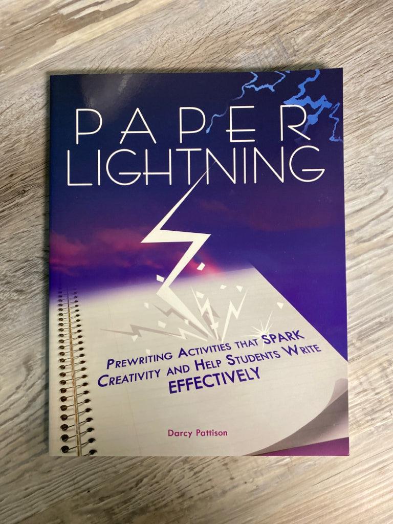Paper Lightning, Writing Workbook