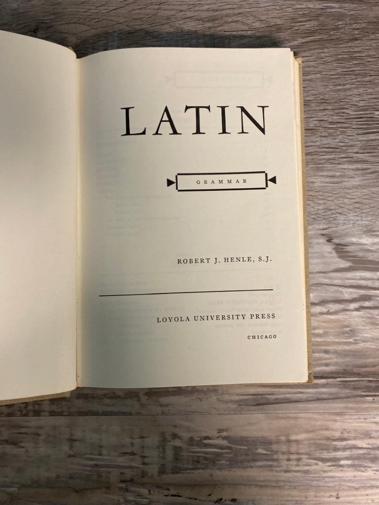 Henle Latin Grammar 1958, 1965 printing