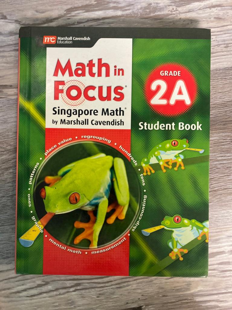 Math in Focus 2A Workbook and Student Book
