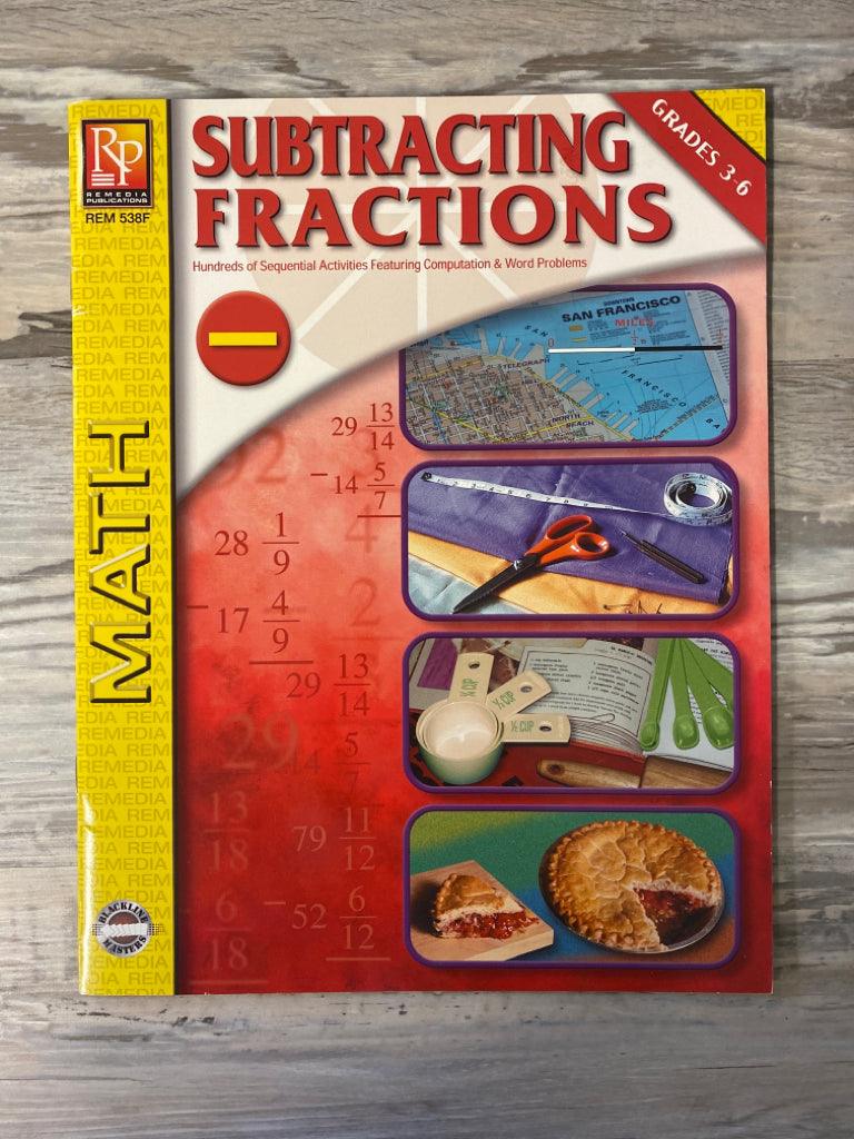 Blackline Masters Fractions Workbook Set
