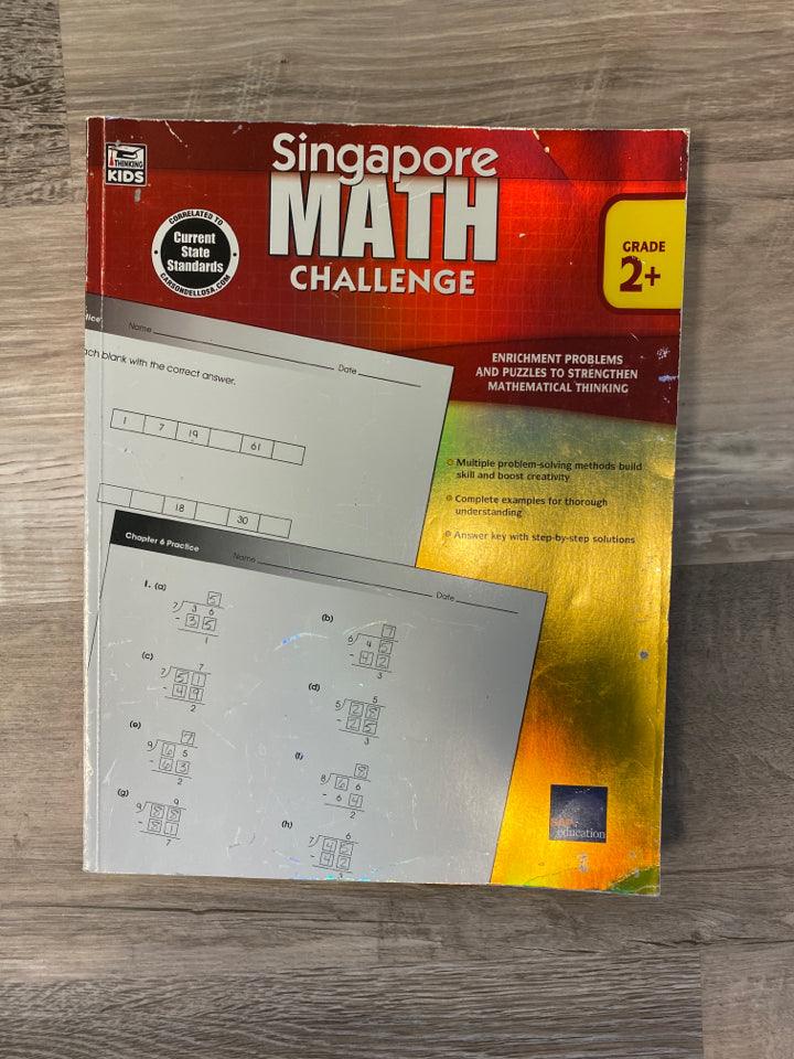 Singapore Math | Common Core Challenge Workbook | 2nd–5th Grade
