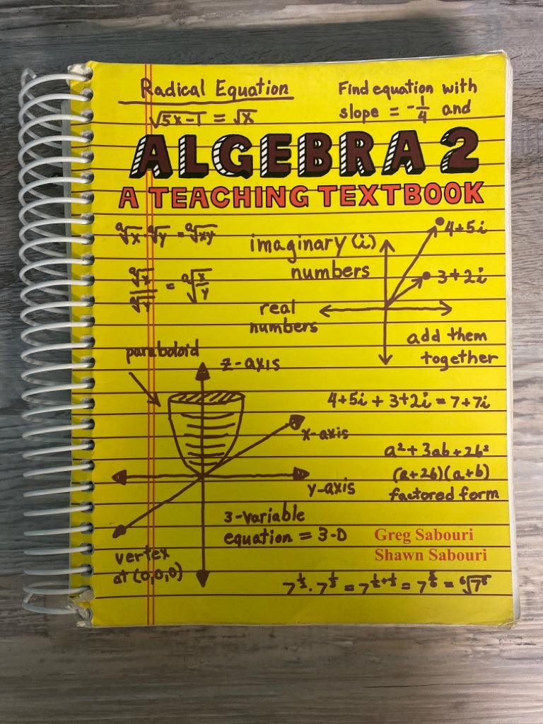 Teaching Textbooks Algebra 2 set 1st Ed.