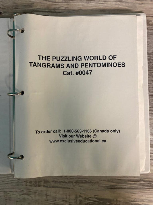 The Puzzling World of Tangrams and Pentominoes Grades 3-9