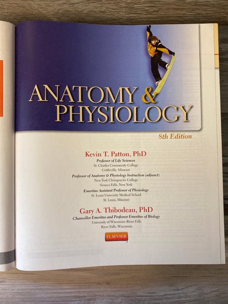 Anatomy & Physiology Patton 8th Ed. With Unused Code