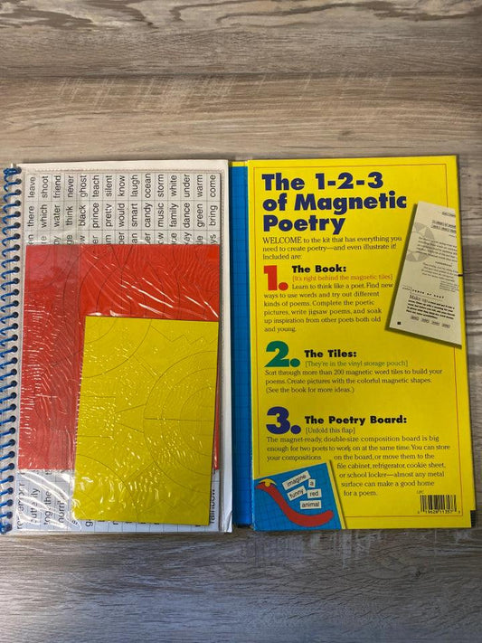 Kids Magnetic Poetry Book