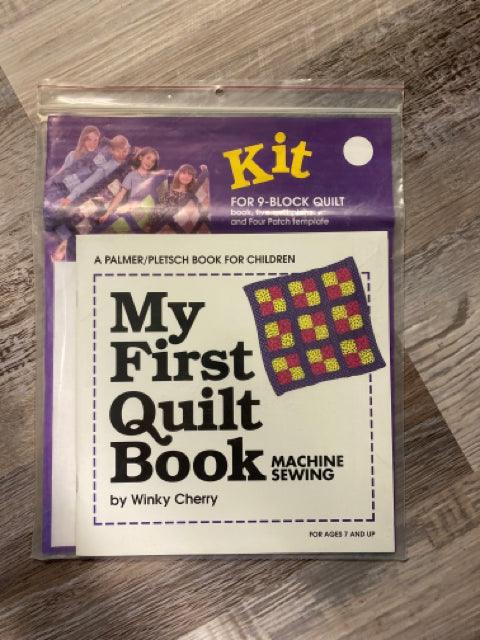 My First Quilt Book Kit - First Homeschool