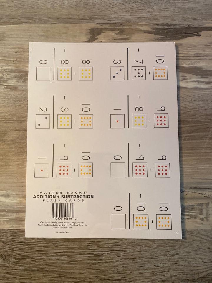 Masterbooks Addition + Subtraction Flashcards