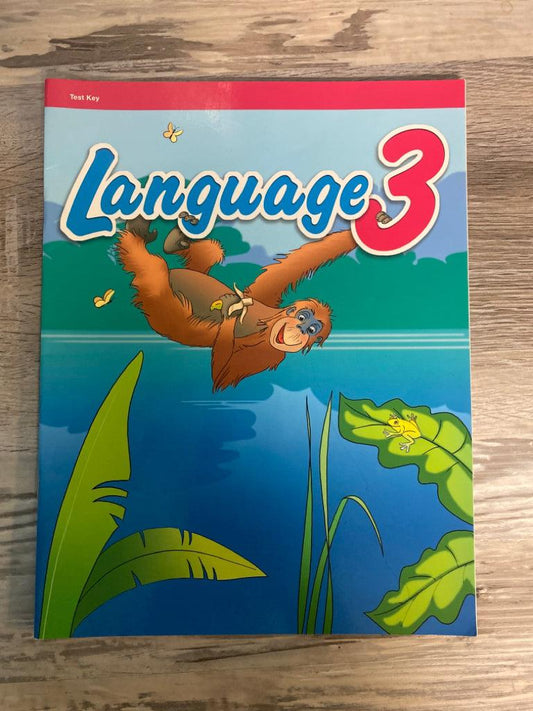 Abeka Language Arts 3 Curriculum and Keys