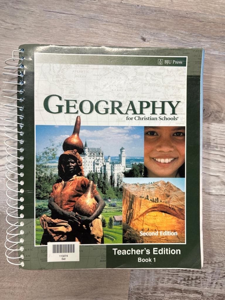 BJU Geography 2nd edition Set