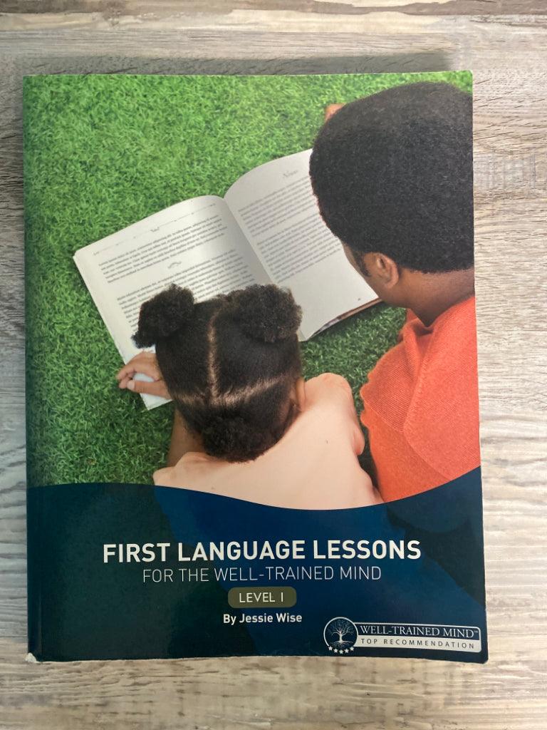 First Language Lessons Level 1, Well Trained Mind